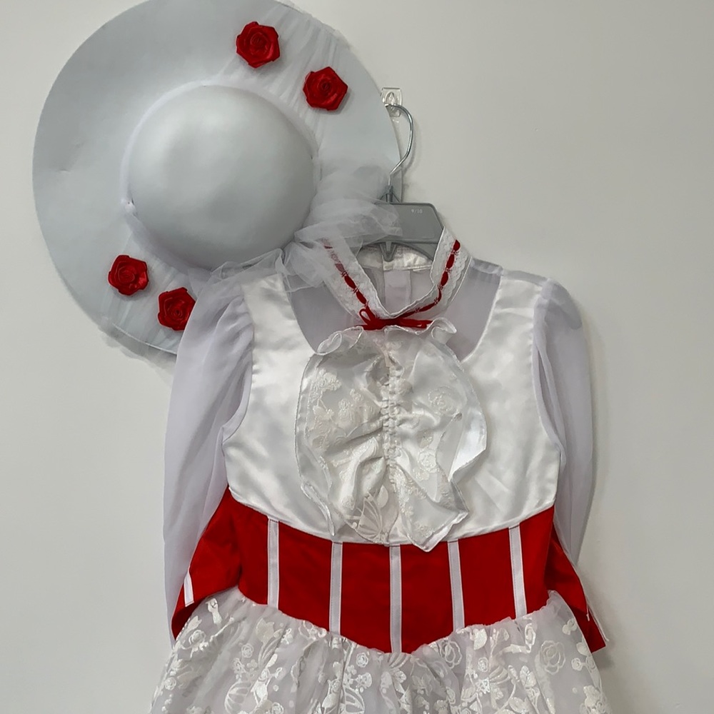 Disney Mary Poppins costume like new sz9/10